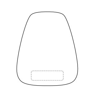 Inflatable Sacral Bolster ( cannot be used in addition to BL) - BS